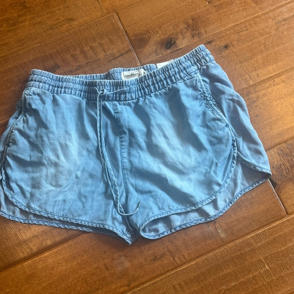 Women's Blue Casual Shorts